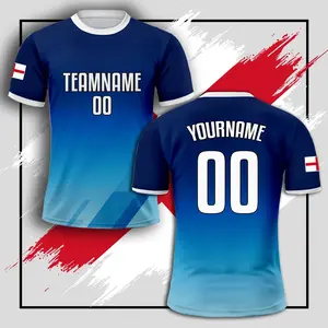 2025 Personalized England Soccer Jersey for Men Women - Custom Fan Player Uniform with Name Number and Logo - National Team Kit