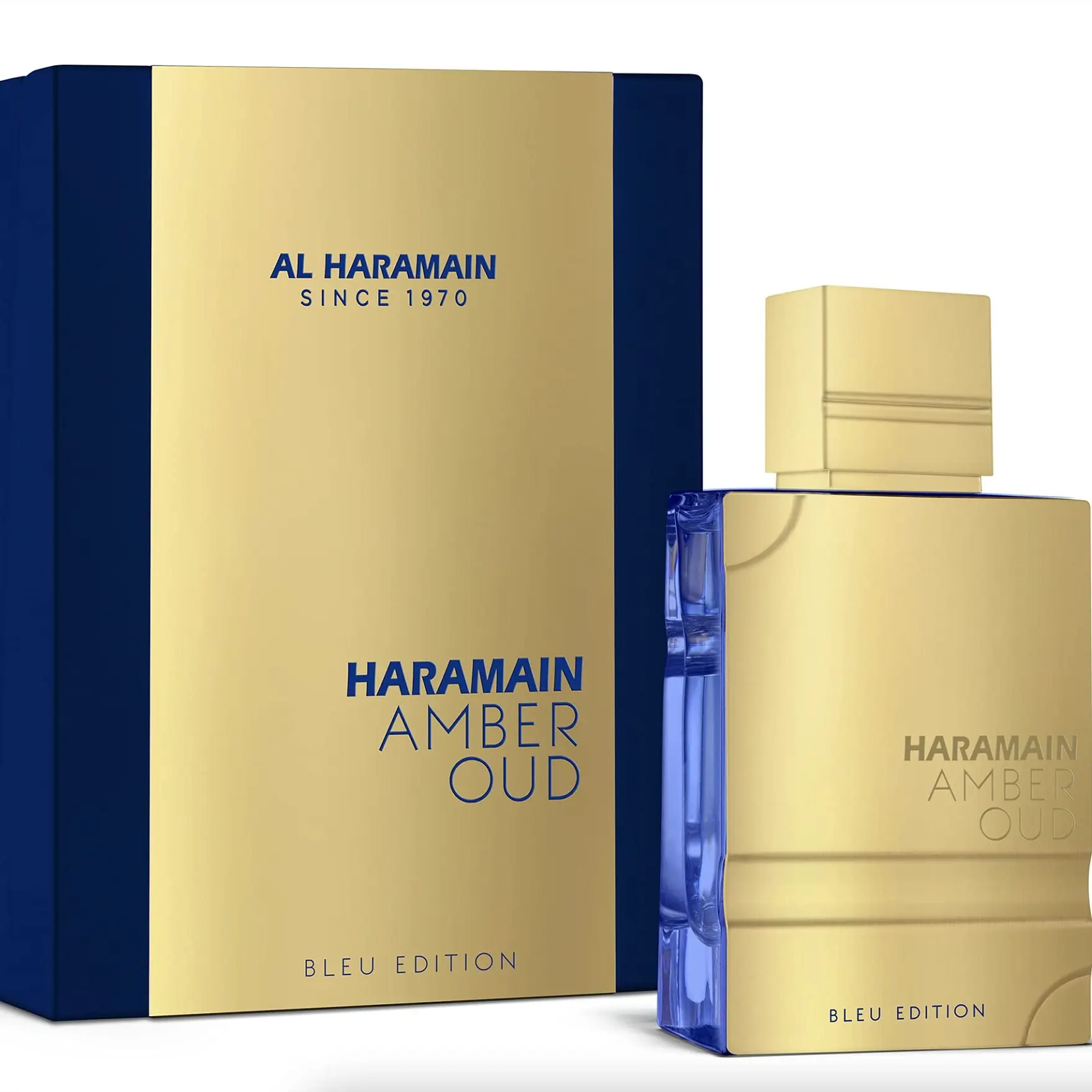 Al Haramain Amber Oud EDP Spray (Blue Edition) Men 2 oz
