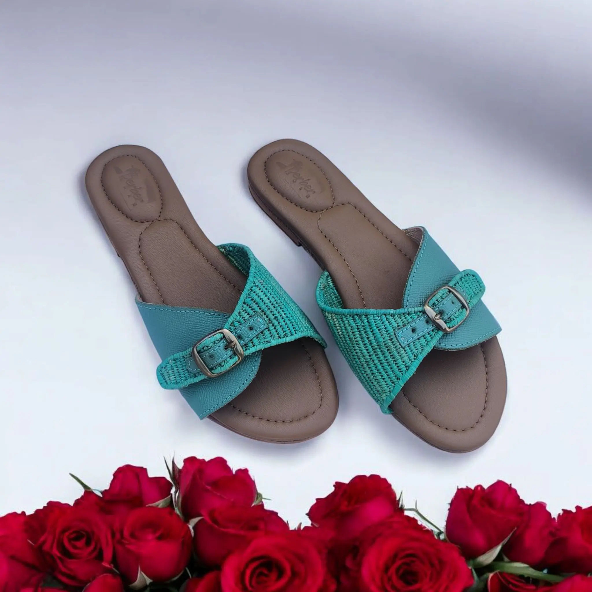 Sunwoven sandals – Handwoven Moroccan Raffia Slippers