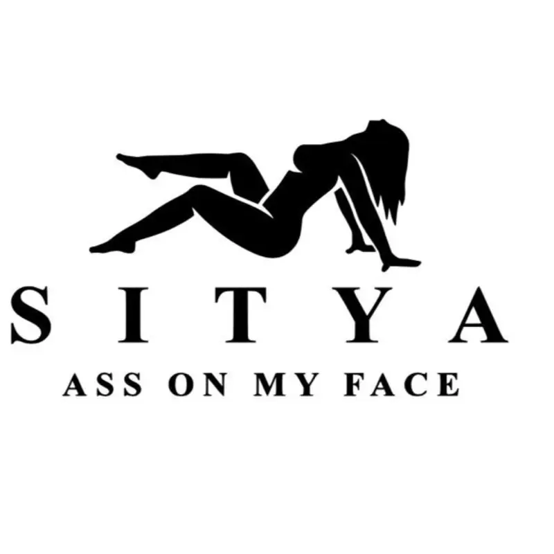 Sitya 6”Great for your shitbox, put it on everything! Lifted and lowered trucks. One of the most classy funny rude decals you gotta have. Classic like locally hated old school exterior accessories.