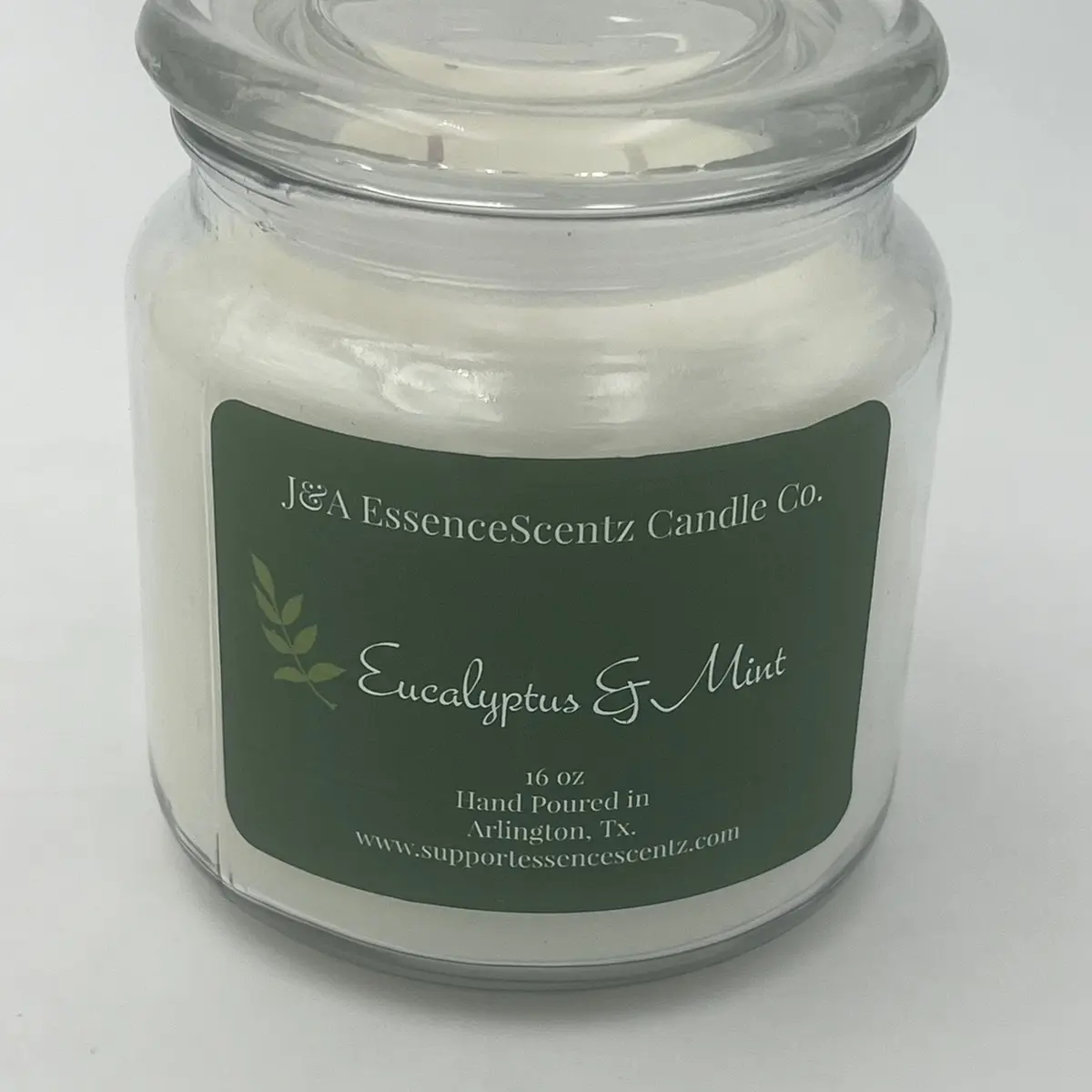 Eucalyptus & Mint (type) candle