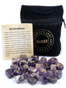 Natural Crystal Stone Set, Includes Amethyst and Obsidian, 25 Piece Collection, Perfect for Divination and Handmade Crafts, Unique Crystals