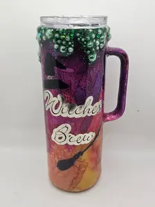 Witches Brew - 20oz- Epoxy Tumbler - *Ready to Ship* Bottle Cup Drinkware Stainless