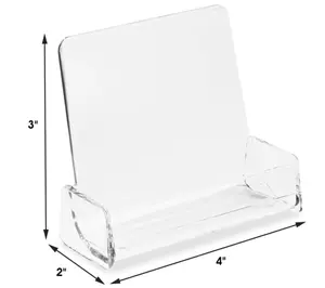 Scripture Card Clear Stand, Acrylic Holder