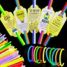 24/48 Pcs Christian Gifts for Students, Bible Verse Card with Glow Sticks , Include Let Your Light Shine Cards, Faith Motivational Religious Gift for Church Trunk or Treat Sunday School Classroom Rewards Non-candy Halloween Party Favors