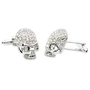 Crystal Skull Cufflinks