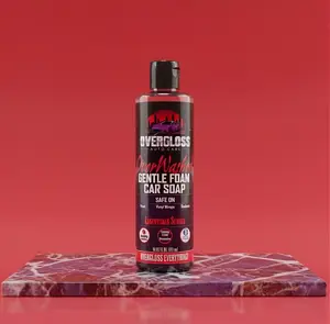 OverGloss OverWashed Gentle Foam Car Soap Eco-Conscious Detailing pH-Balanced Shampoo Safe on Paint Wraps Waxes & Ceramic Coatings