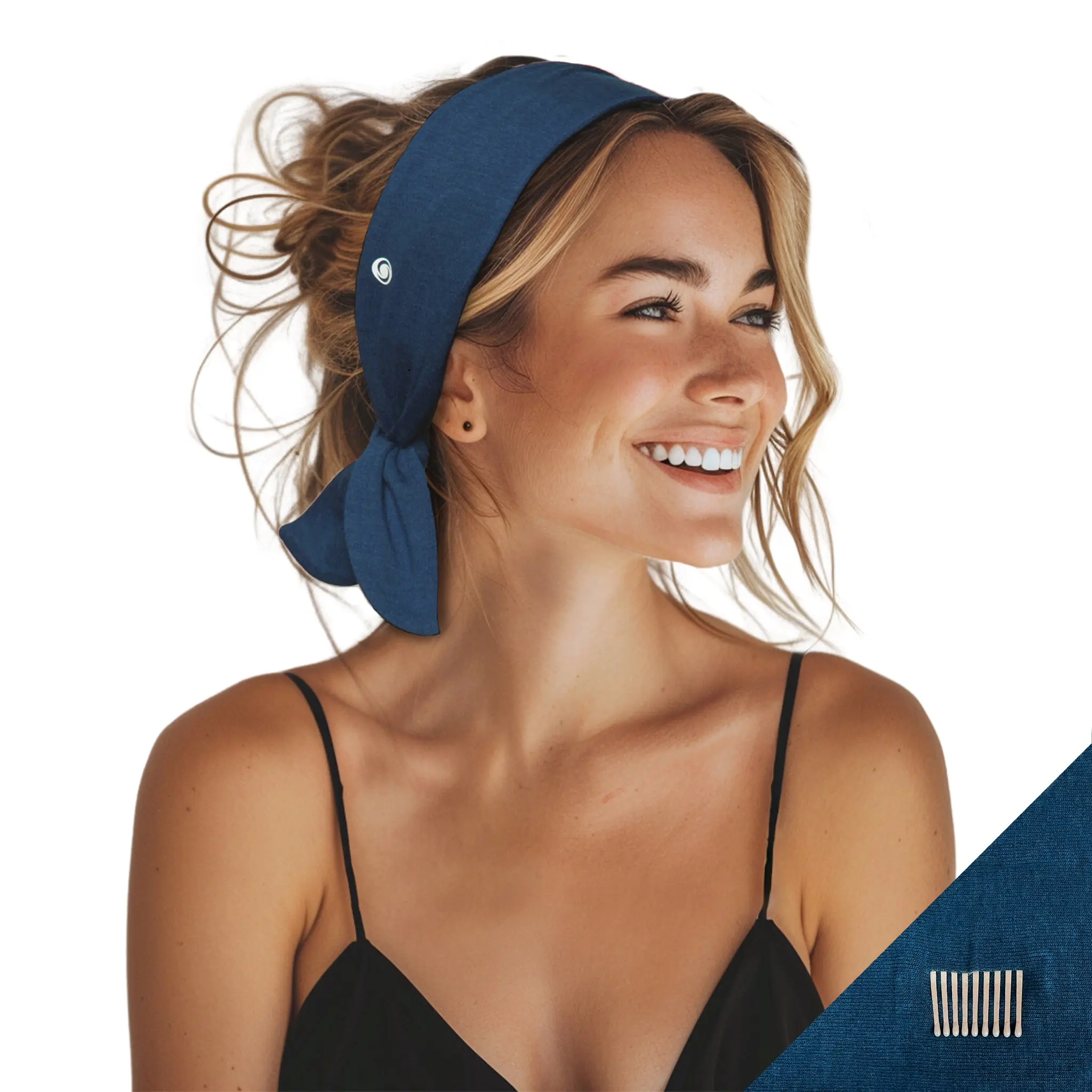 Short Stretch Non-Slip Headband - Turquoise