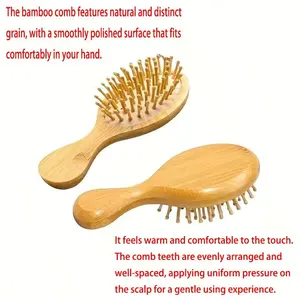 Anti-Static Massage Comb for Long Curly Hair, Smooths Without Tangling, Protects Hair, Prevents Hair Loss, Gentle on Hair