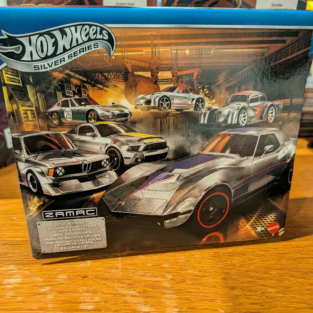2026 Hot Wheels Silver Series ZAMAC 6-Pack set