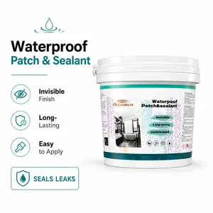 OCEA CBONE Transparent Waterproof Coating, Invisible Waterproof Sealant for Indoor and Outdoor Use, Clear Concrete Sealant with Strong Adhesion for Leaks, Cracks, Walls, Roofs, Gutters, and Bathrooms