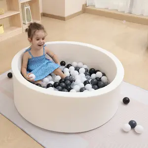 90cm Elastic Cloth Sponge Ball Pool, Sensory, Durable & Flexible Design, Perfect for Kids Playroom Decor, Ideal Gift Idea