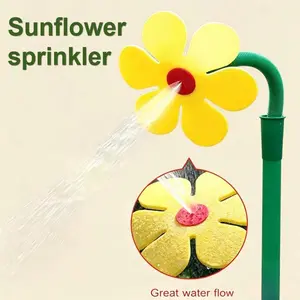 Sunflower sprinkler - Garden watering device - Adjustable sunflower spray head
