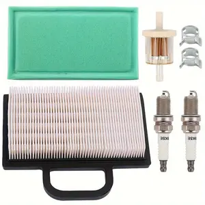 499486S Premium Air Filter Kit - Compatible with Husqvarna YTH2242T, Briggs & Stratton 445777, Toro 74590 74704 Lawn Tractors - Genuine Hipa Product for Optimal Performance and Easy Maintenance