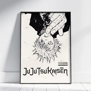 Gojo Satoru JJK Anime Lover Poster, Jujtsu Kaisen Gojo Sensei Print Anime Posters (No Frame) Decor Photo