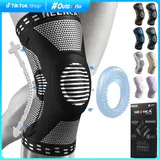 NEENCA Breathable Sponge Sports Knee Sleeve - Compression Support for Runners, Knee Pain Relief, Injury Prevention, Gym Accessory, S