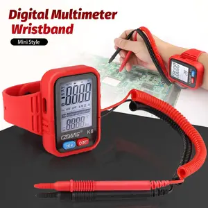Wearable Smart Multimeter Wristband | 5999 Counts Volt Tester & Ohmmeter – Type-C Rechargeable AC/DC Auto-Ranging | Backlit EDC Electrician Tool for Home, Auto, DIY | Perfect Tech Gift for Him, Dad, Husband fathersdaygift