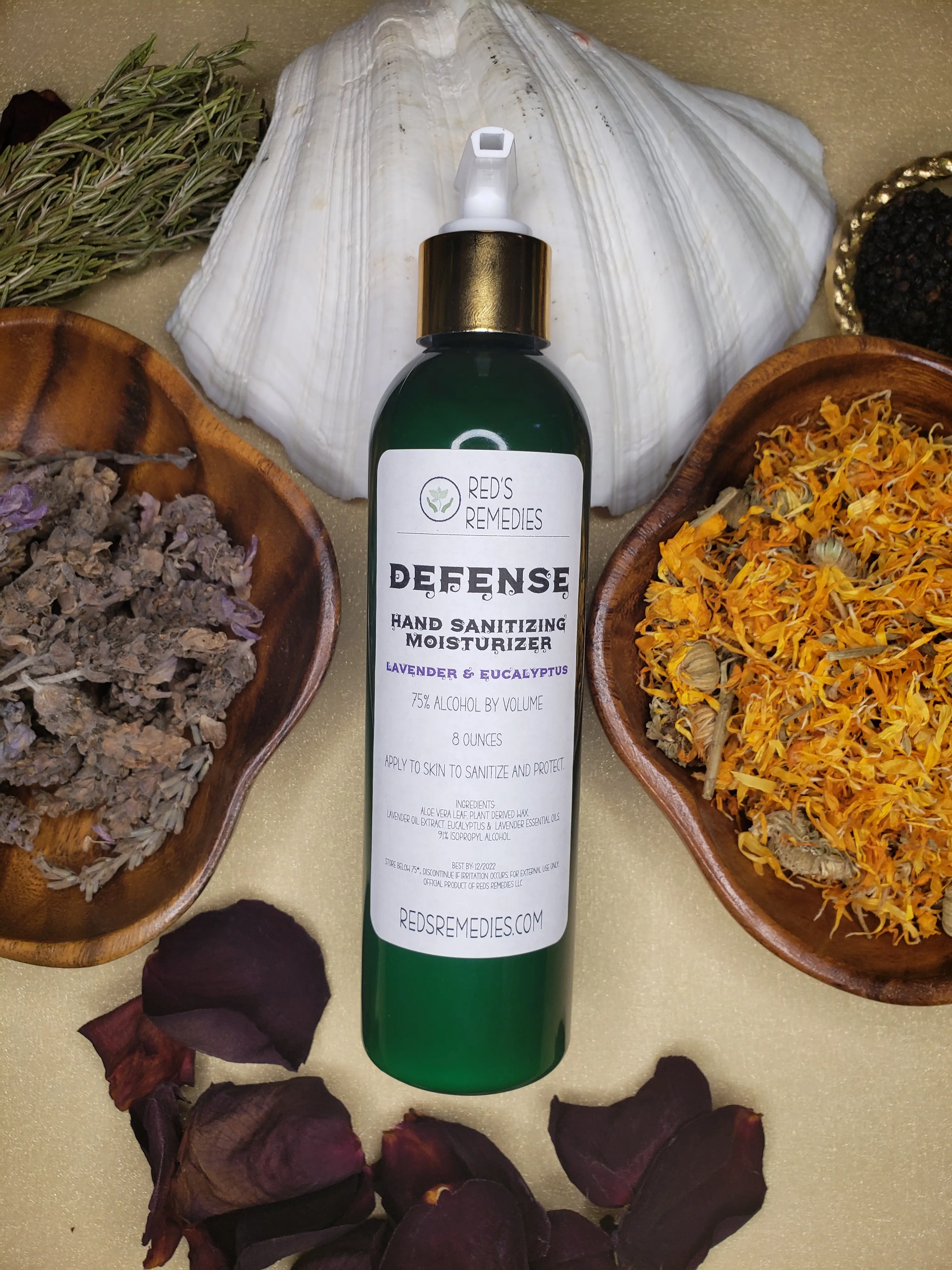 Defense Hand Sanitizing Moisturizer