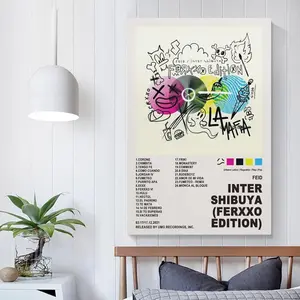 INTER SHIBUYA (FERXXO EDITION) Poster Bedroom Decoration Landscape Office Valentine's Birthday Gift Unframe