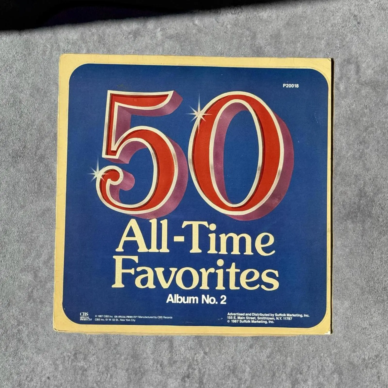 “50 All-Time Favorites” Vintage Record Vinyl
