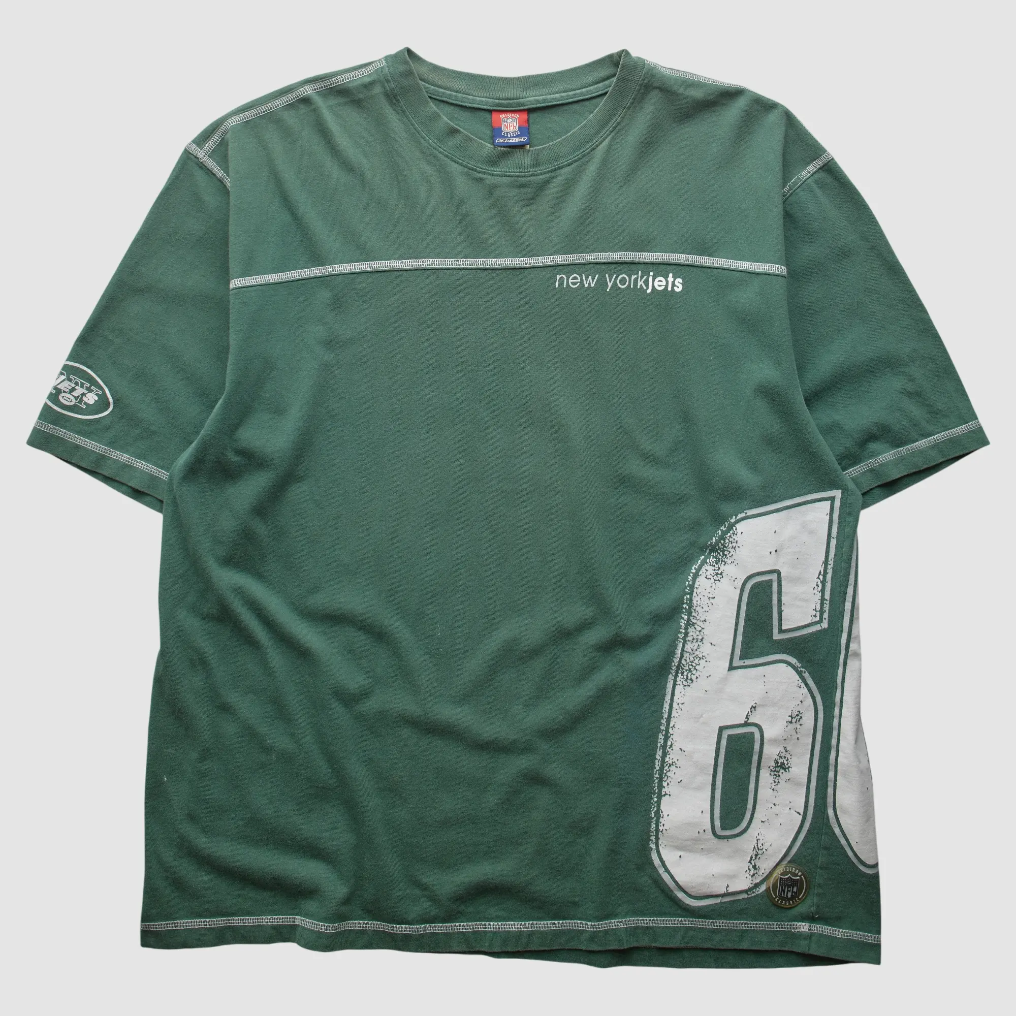 New York Jets NFL 2000s T-Shirt - Green - XL