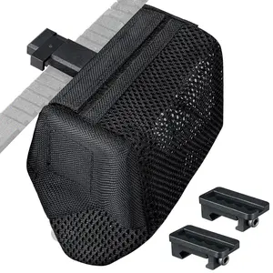 Thickened Brass Catcher, Heat Resistant Premium Nylon Brass Catcher Mesh, Zipper Bottom Brass Collector with 2 Mounts