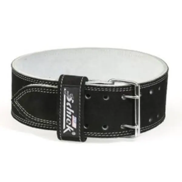 Schiek Sports Power Steel Men's Belt, S-L6010XXL Double Prong Competition Belt, 10cm Width - XXL, Power Steel Men's Belts