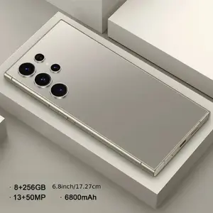 S25 Ultra Unlocked 5G Android 14 Smartphone.12GB+512GB,6.8" HD Display,68MP+108MPCam,6800mAh, Dual Card, Built-in Pen, FaceUnlock, , Case & Protector