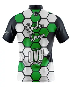 DV8 Bowling jersey “Viride” Custom Name