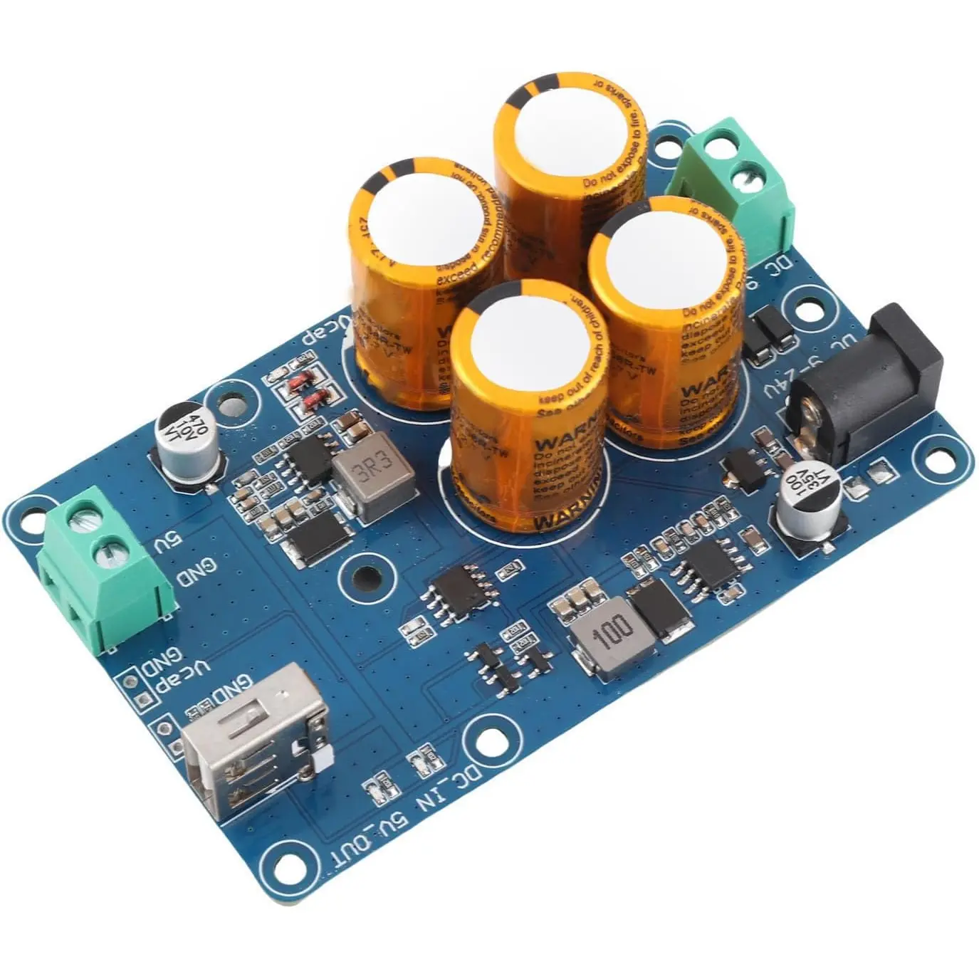 Super Capacitor UPS Uninterruptible  Power Supply for RPI 10‑60S Power Down Endurance Data Save (4S)