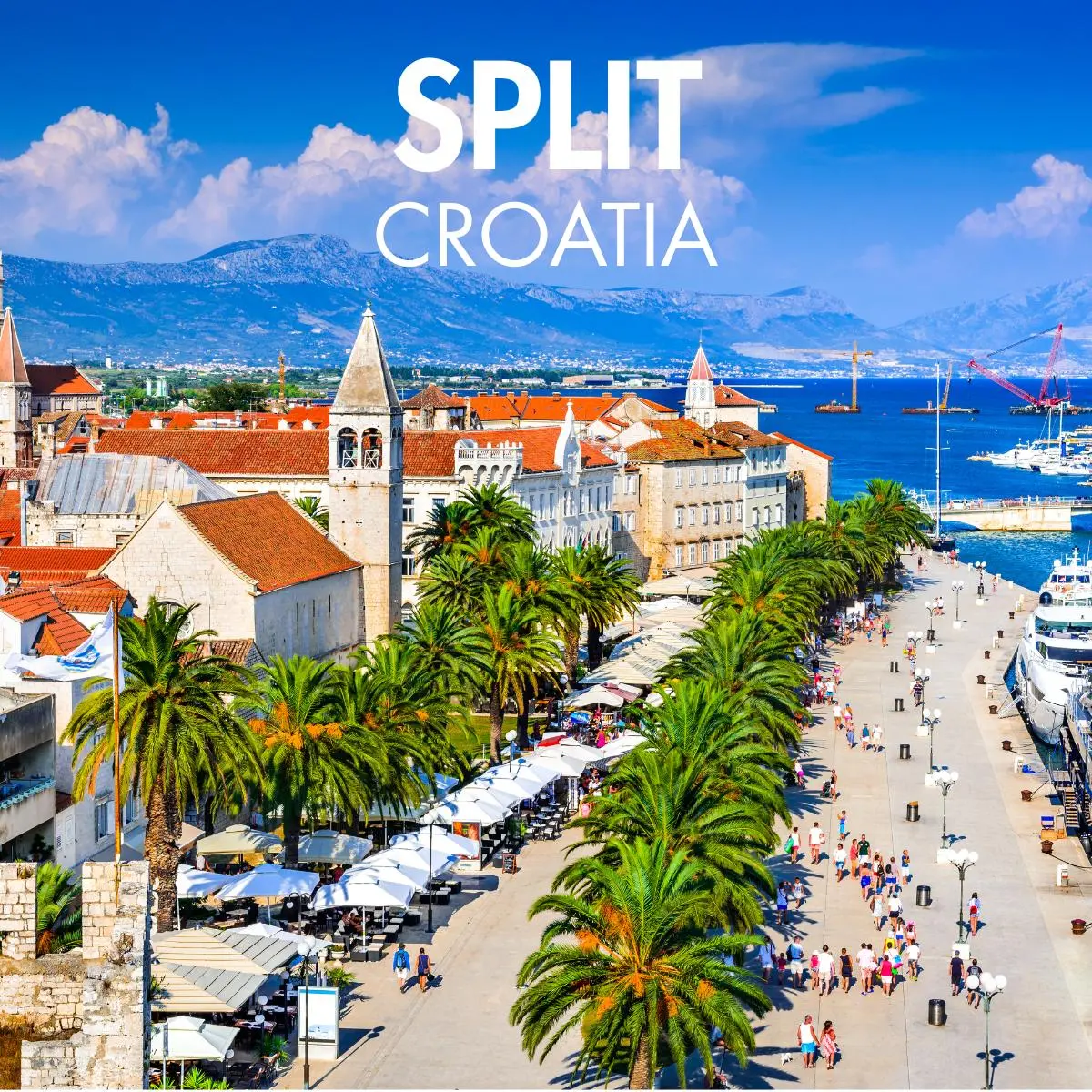 Split, Croatia Magnet