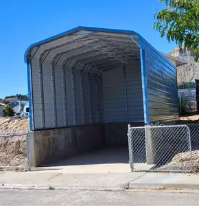 18'x25'x8' Regular Style RV Steel Carport | ASB-2024-00002