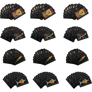 Original Spanish Playing Cards Games Barajas Españolas Originales Briscas Cards Puerto Rico Spanish Deck of Cards Baraja Cartas Españolas Mexicana Mexican Playing Card PVC Waterproof Elegant Design Smooth Texture
