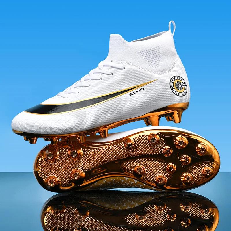 2024 Hot-Selling men's football shoes AG long spikes football shoes boys and girls student Wear-Resistant Training Shoes ，Outdoor Non-Slip outdoor football grass training shoes,shoes Size35-45 charlie jones  cleats