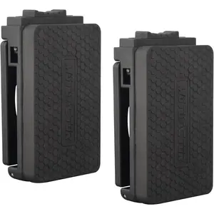 Belt Clip Heav Duty, 2 count Super  Tool Belt Tool Holster,Anti-Slip Rubber Coated  Belt Clip for Organizing Screwdrivers Hammers Wrenchs