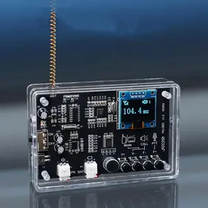 DIY Two-Way Walkie-Talkie Radio Kit Soldering Kits, 2 Pack Walkie-Talkie Soldering Projects, FM Radio DIY Kit for College High School Education