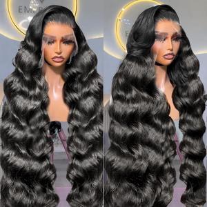 Bling Hair 12~36inch Body Wave 13x6 Lace Frontal Human Wig Hair 13x4 PrePlucked Transparent Lace Frontal Wig Brazilian Body Wave Hair Wigs For Women On Sale