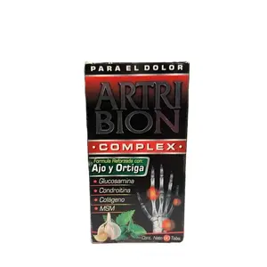 Atribion Antioxidantes Artrion Complex - Formula with Ajo y Ortiga for Pain Relief - Contains Glucosamine, Chondroitin, Collagen & MSM - 7 Tablets