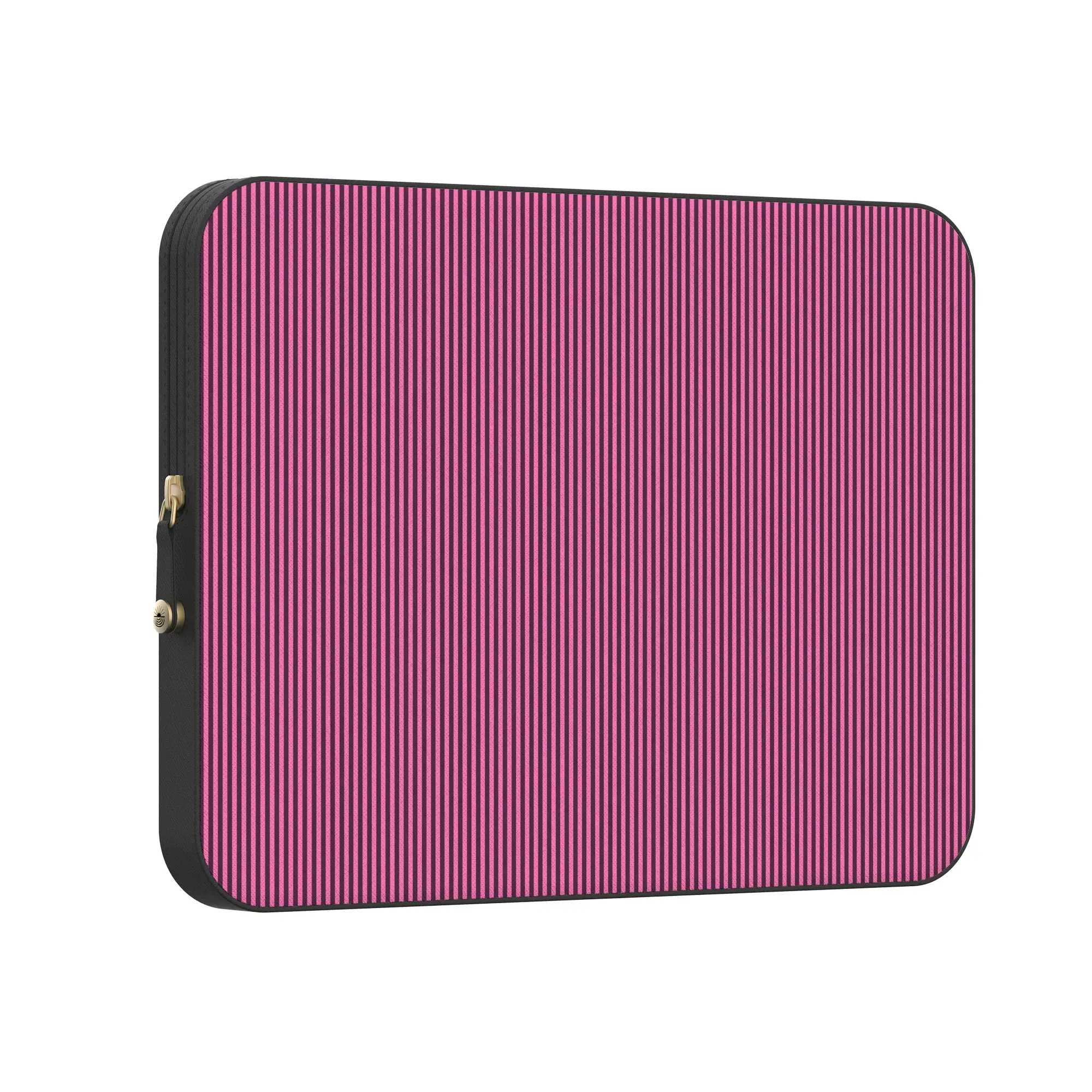 Stripes and the City | Pink & Purple Pinstripe Laptop Case