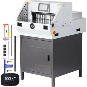 VEVOR Electric Paper Cutter, Heavy-Duty Trimmer with 19 in (482.6 mm) Cutting Width, 3.14 in (80 mm) Cutting Thickness, Electric Paper Cutting Machine with 7 in Touchscreen Numerical ControlVEVOR Super Brand Day