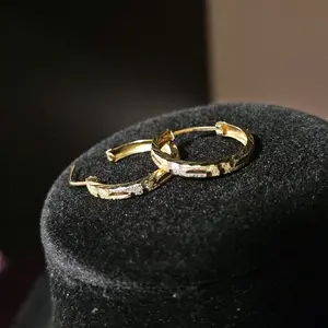 Hoop Earrings - Simple Design as shown in the Product Image