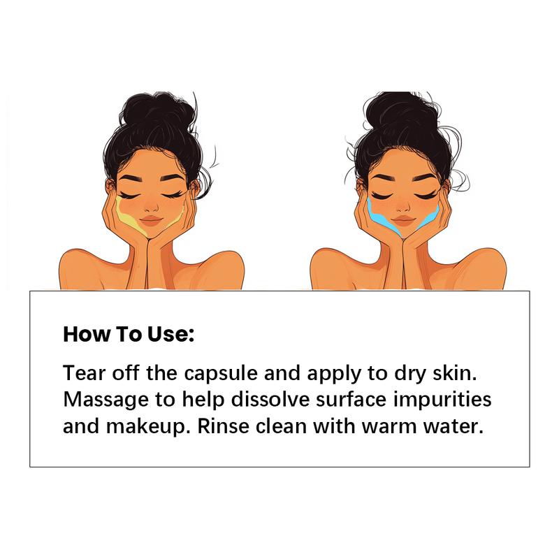 Cistto Mini Makeup Remover,Waterproof Makeup Remover Oil, Nourishing and Gentle for Sensitive Skin&All Skin Types,Springtok