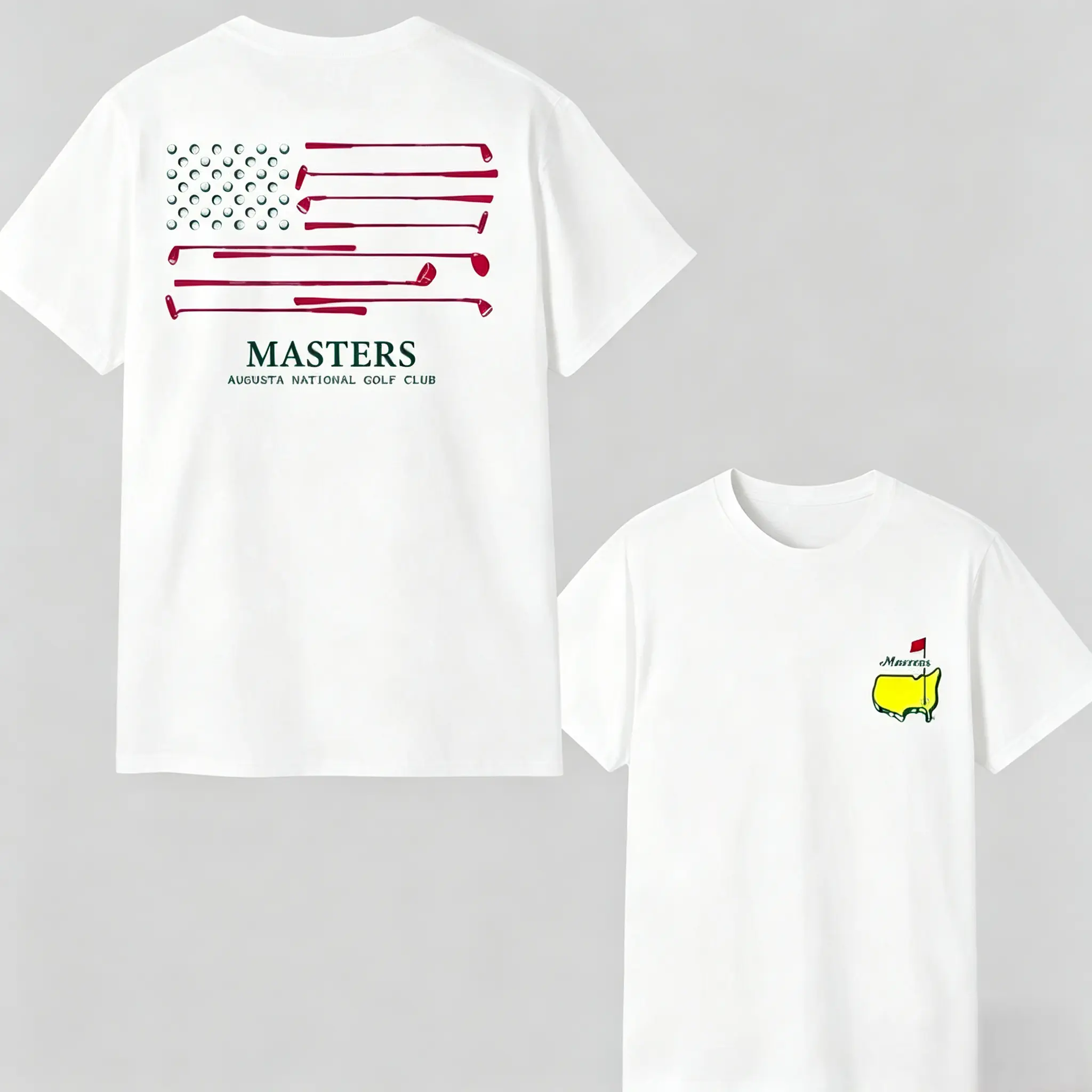 The Masters At Augusta 91st Anniversary Shirt - Golf Championship T-Shirt, Men's Masters Golf Tee, The Perfect Gift For Golf Enthusiasts.