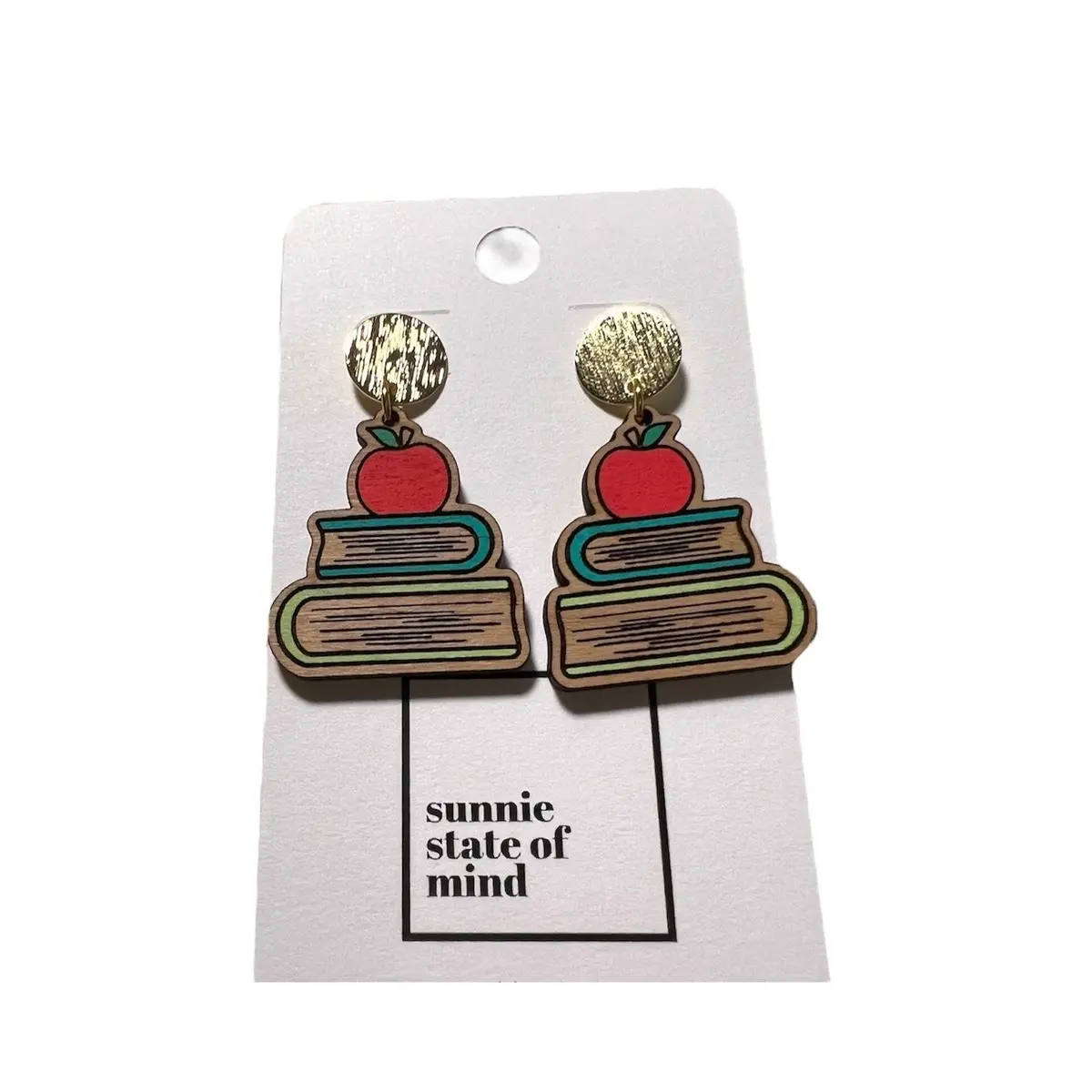 Favorite Teacher Earrings // Lightweight Statement Earrings Female Casual Elegant Female Casual Elegant Female