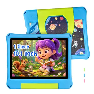 New Summer Cute Design | Universal for Christmas Birthday Thanksgiving Easter Halloween Children‘s Day | 10.1” Kids Learning Tablet | Eye-Care Screen Parental Control Shockproof | 5G+WiFi HD IPS Dual Camera Bluetooth Bumper Case | Watch Movies Online