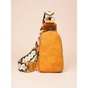 Medium Vegan Leather Sling Bag