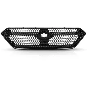 Fit For 2022-2023 Subaru WRX STI Style Front Bumper Grille Black Grill Assembly