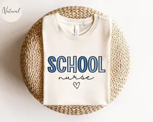School Nurse Shirt, School Nurse T-Shirt, Registered Nurse Shirts, Gift For School Nurse Gifts, School Nurse Tee, Nursing School Grad Tshirt Menswear Top