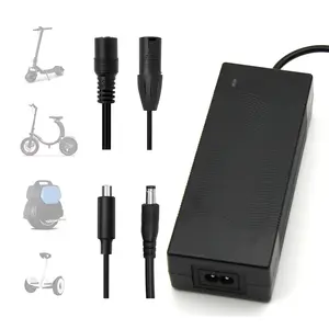 42V 2A Scooter Charger for 36V Li-ion Battery Charger for Electric Scooter Lithium Battery Power Adapter Ninebot MAX G2（Not Suitable for Lead-Acid Batterie)