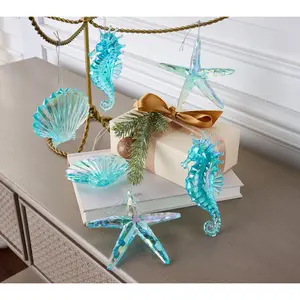 Set of 6 Ocean Ornaments by Valerie